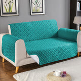 Ultrasonic Microfiber Sofa Cover - Sea Green, Sofa Cover, Chase Value, Chase Value
