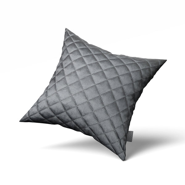 Eminent Velvet Cushion - Silver Grey, Cushions & Pillows, Eminent, Chase Value
