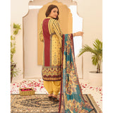 Laiba By SN Cloth Printed Unstitched 3 Pcs Suit - 1, Women, 3Pcs Shalwar Suit, Chase Value, Chase Value