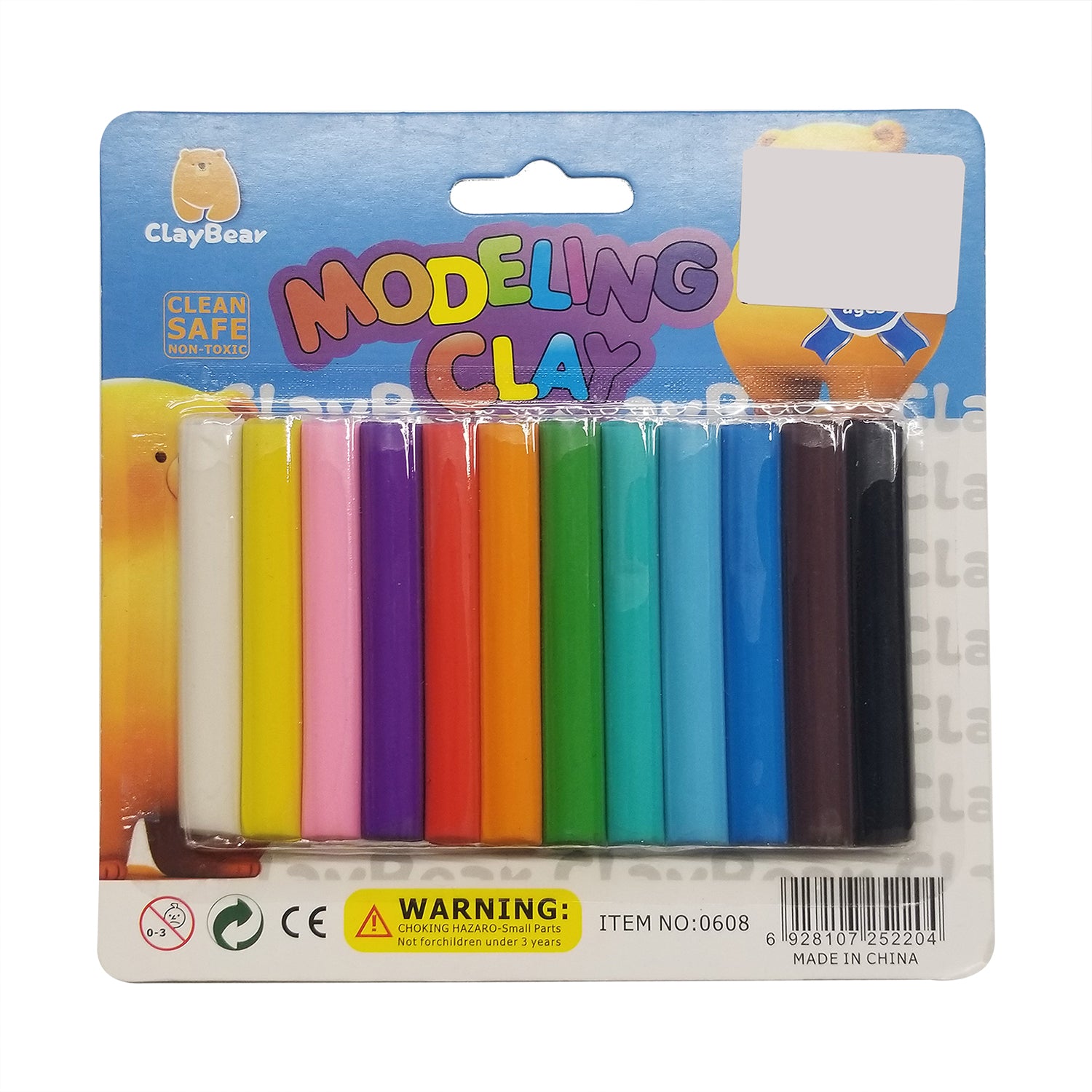 Colorful Kids Modeling Clay - Multi Color, Clay & Slime, Chase Value, Chase Value