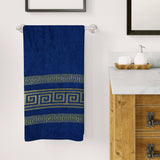 Bath Towel Greek Border, Bath Towels, Chase Value, Chase Value