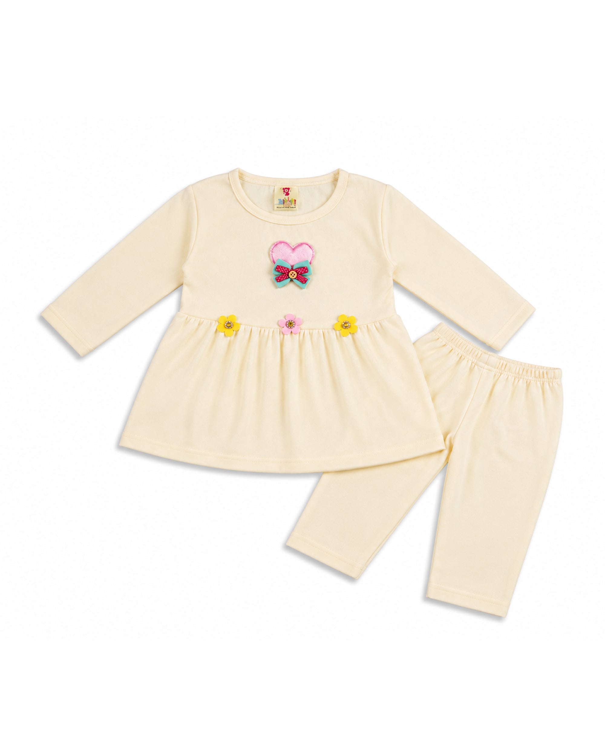 Newborn Girls Full Sleeves Suit