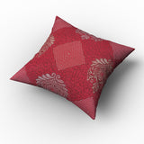 Jacquard Cushion - Maroon, Cushions & Pillows, Chase Value, Chase Value