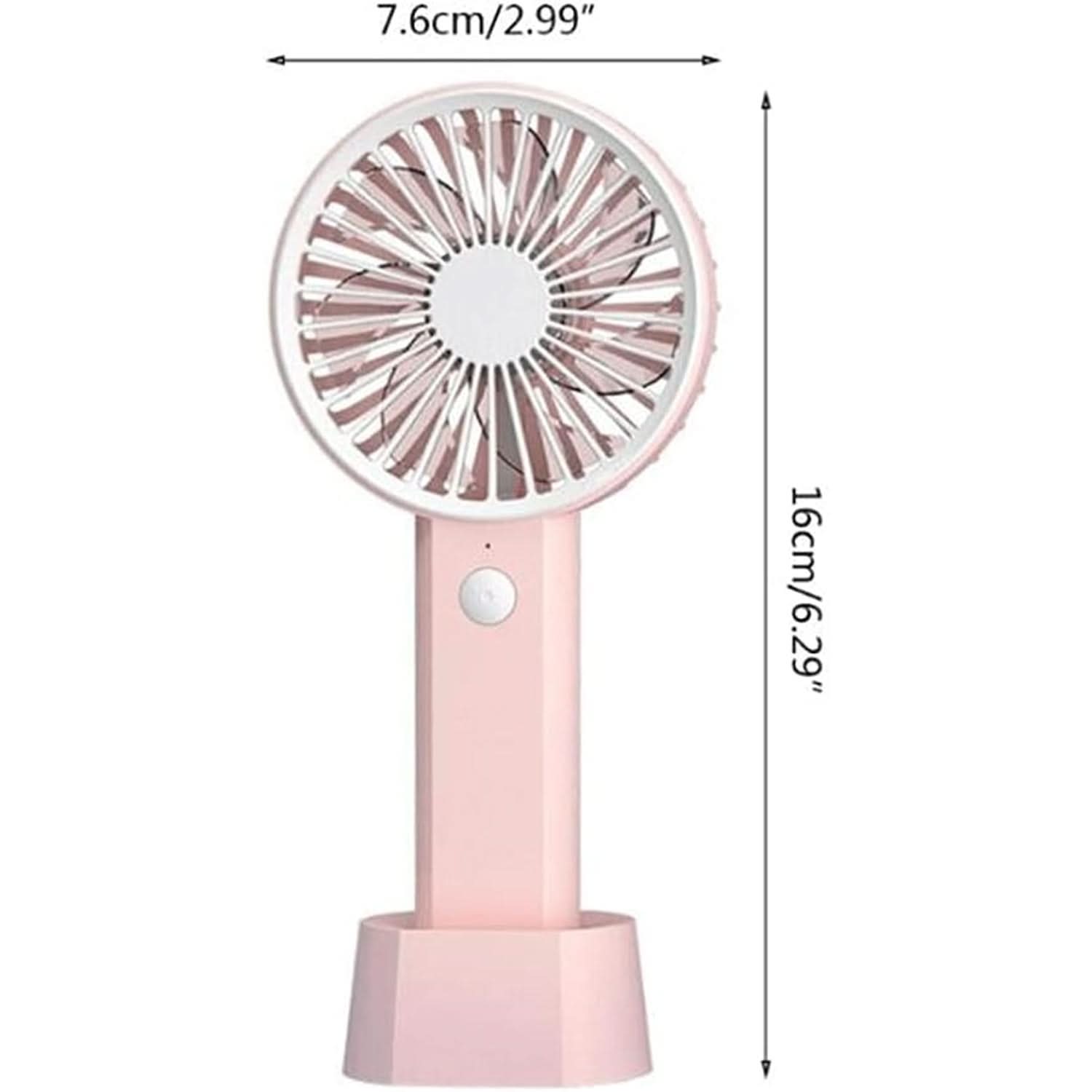 Handheld Fan, 3 Gear Speed Portable Fan, Rechargeable Fan, Chase Value, Chase Value