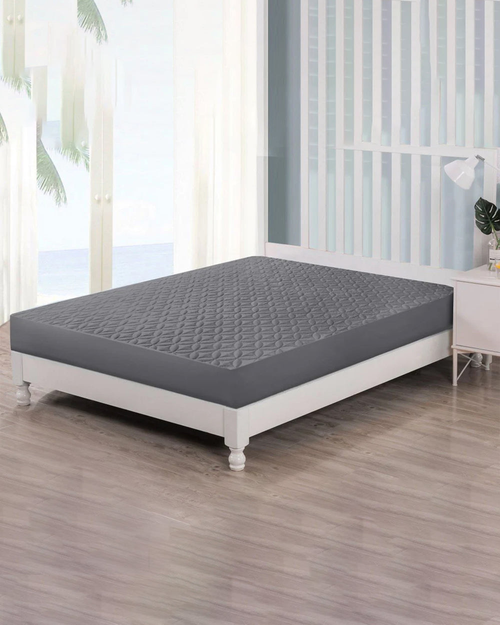 King Quilted Cotton Waterproof Mattress Protector 72x78, Mattress Protector, Chase Value, Chase Value