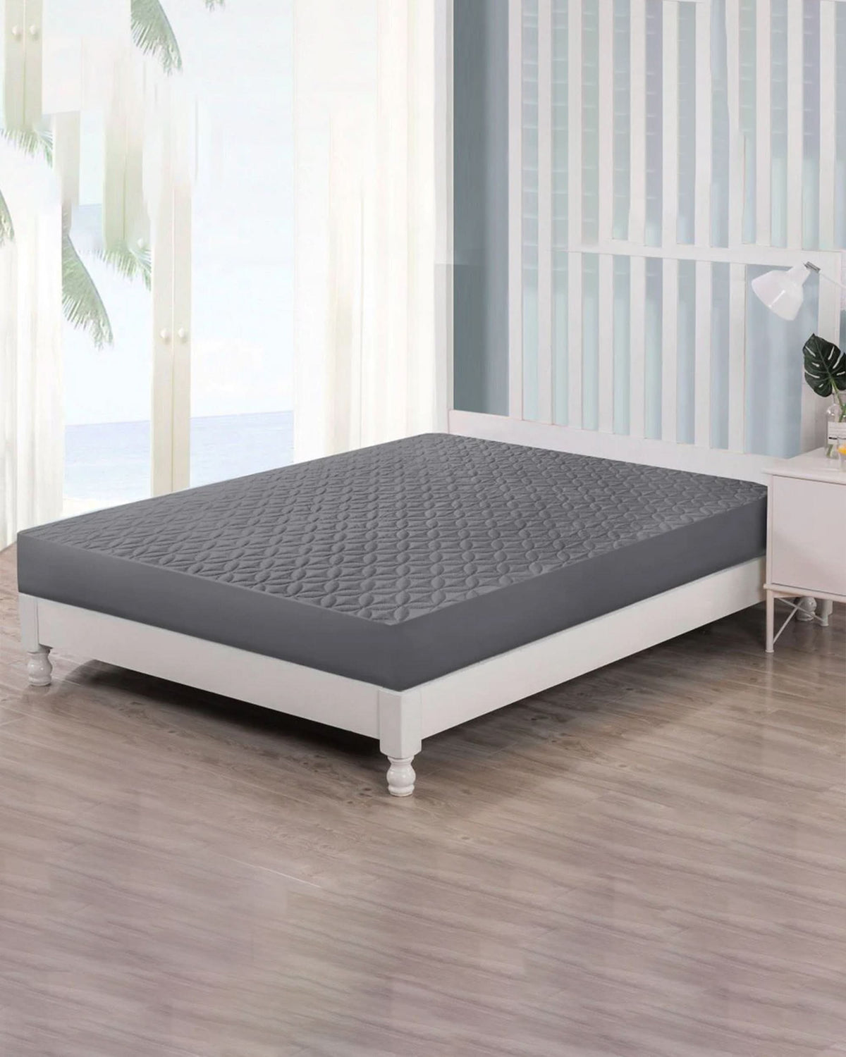 King Quilted Cotton Waterproof Mattress Protector 72x78, Mattress Protector, Chase Value, Chase Value