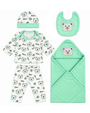 Newborn Baby Gift Set - 5 Pcs Suit Set