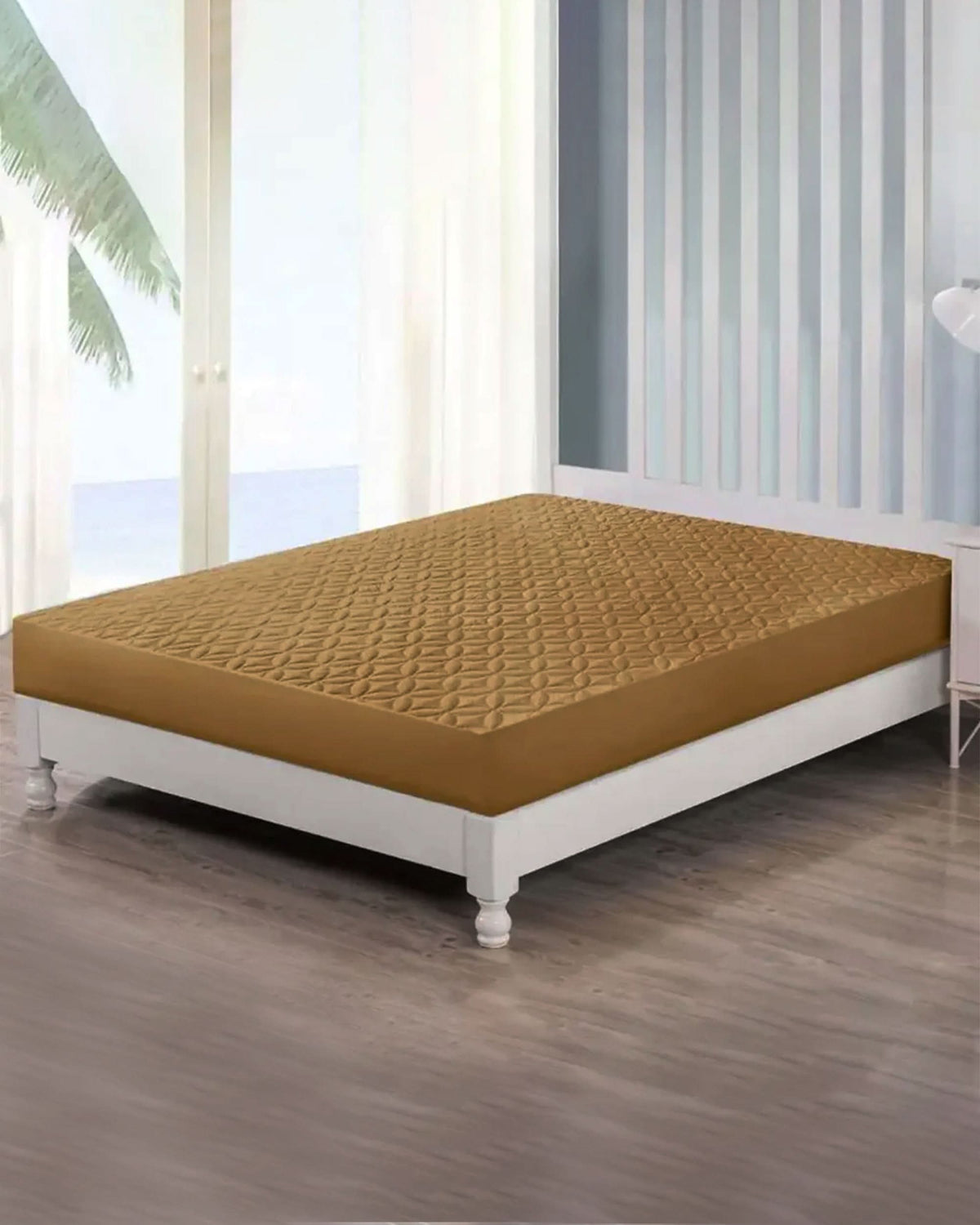 King Quilted Cotton Waterproof Mattress Protector 72x78, Mattress Protector, Chase Value, Chase Value