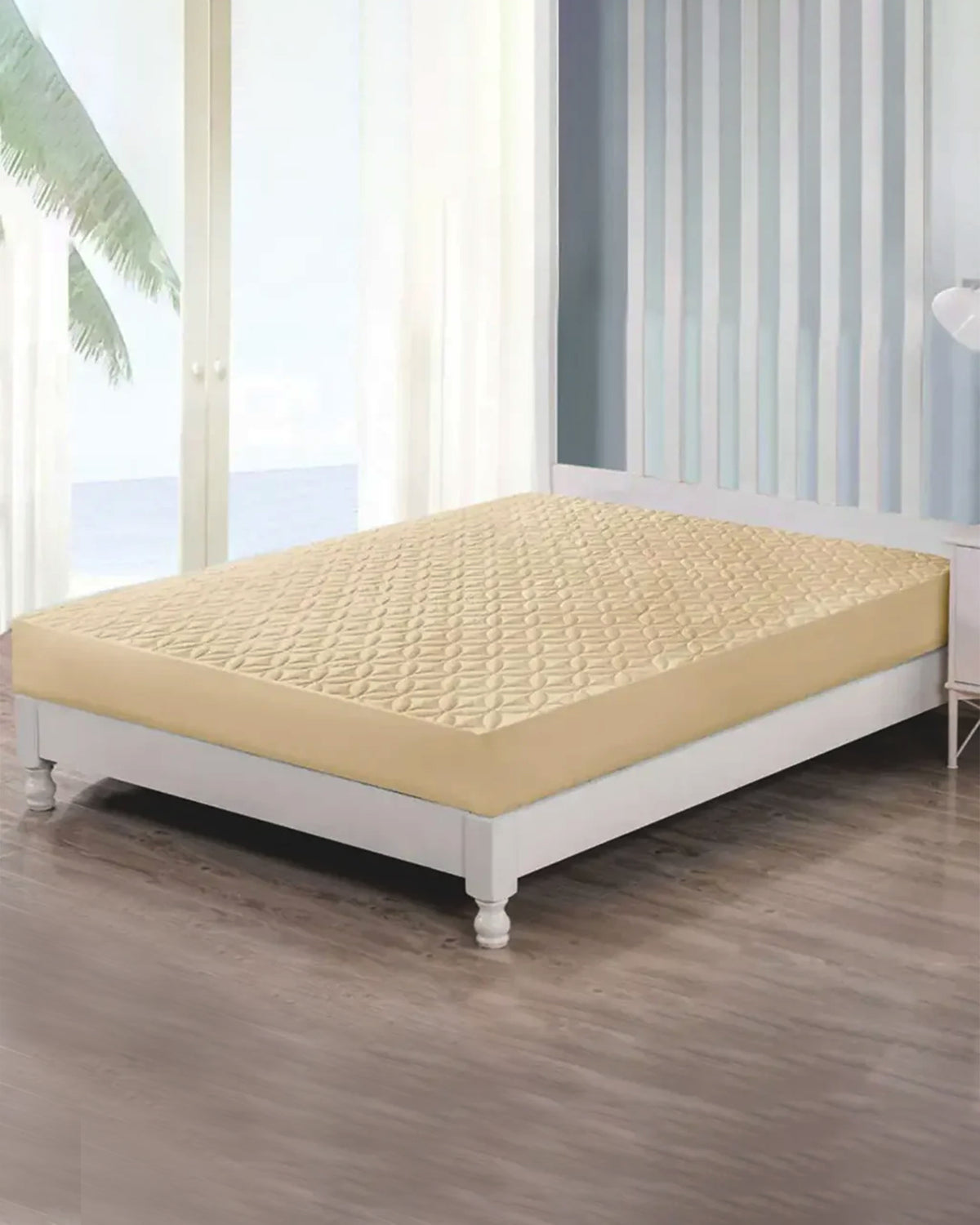 King Quilted Cotton Waterproof Mattress Protector 72x78, Mattress Protector, Chase Value, Chase Value