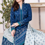 VS Daman Cambric Printed Unstitched 3Pcs Suit V-1, Women, 3Pcs Shalwar Suit, VS Textiles, Chase Value