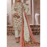 VS-ANMOL Cottle Printed Embroidered Unstitched 3pcs Suit With Embroidered Dupatta - 251, Women, 3Pcs Shalwar Suit, VS Textile, Chase Value