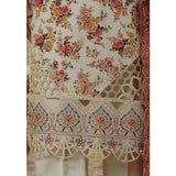 VS-ANMOL Cottle Printed Embroidered Unstitched 3pcs Suit With Embroidered Dupatta - 251, Women, 3Pcs Shalwar Suit, VS Textile, Chase Value