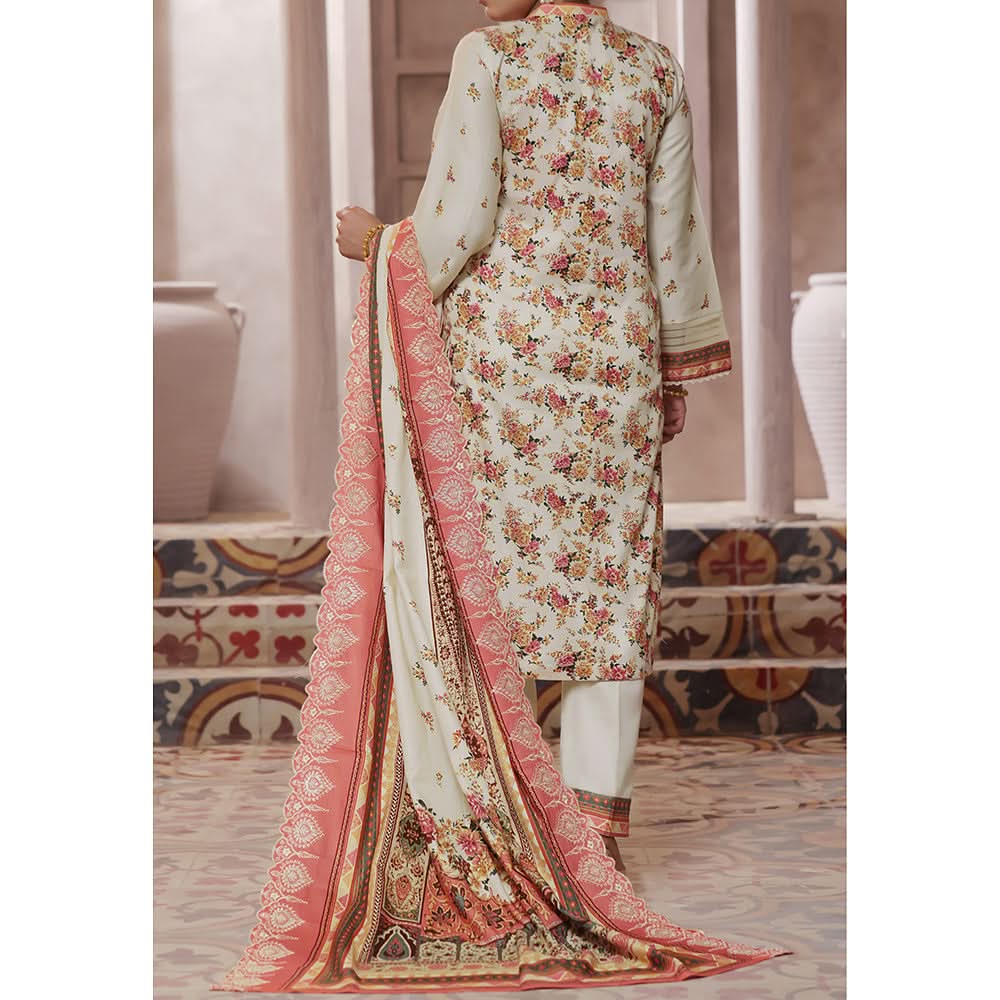 VS-ANMOL Cottle Printed Embroidered Unstitched 3pcs Suit With Embroidered Dupatta - 251, Women, 3Pcs Shalwar Suit, VS Textile, Chase Value
