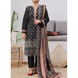 VS-ANMOL Cottel Printed Emboridered Unstitched 3pcs Suit With Emboridered Dupatta - 256, Women, 3Pcs Shalwar Suit, VS Textile, Chase Value