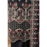 VS-ANMOL Cottel Printed Emboridered Unstitched 3pcs Suit With Emboridered Dupatta - 256, Women, 3Pcs Shalwar Suit, VS Textile, Chase Value