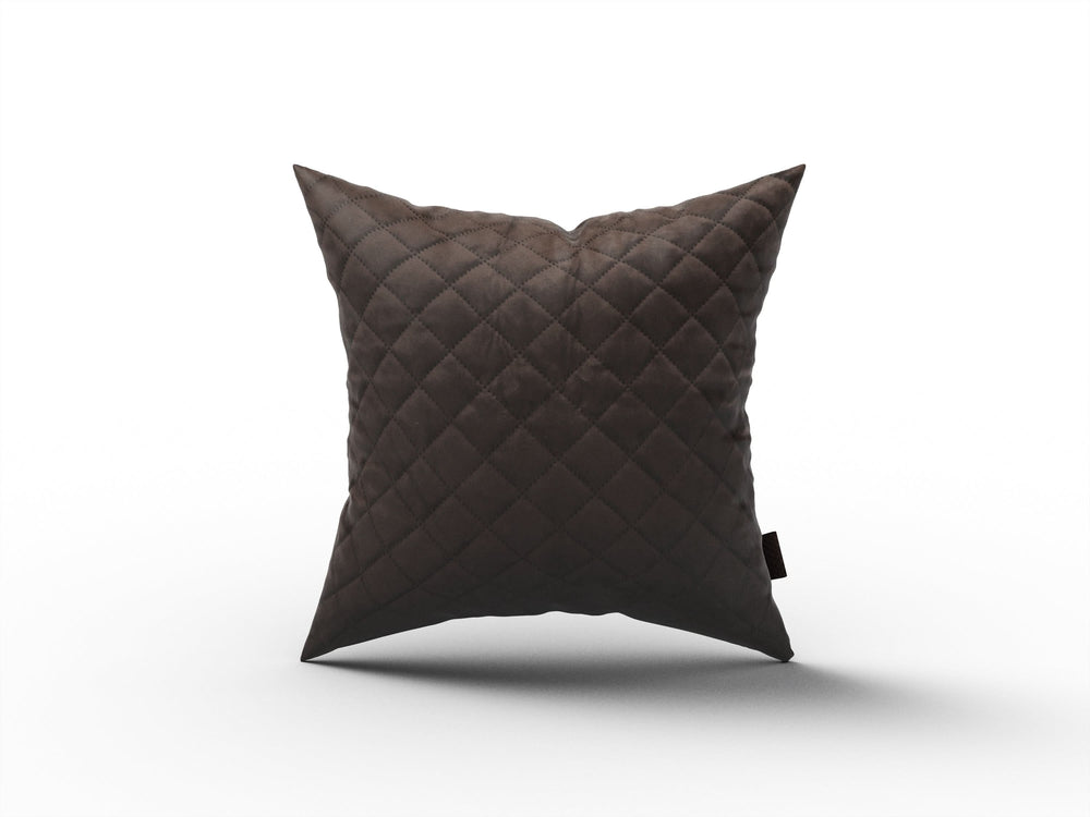 Velvet Cushion 2pcs Set - Brown, Cushion Cover, Chase Value, Chase Value