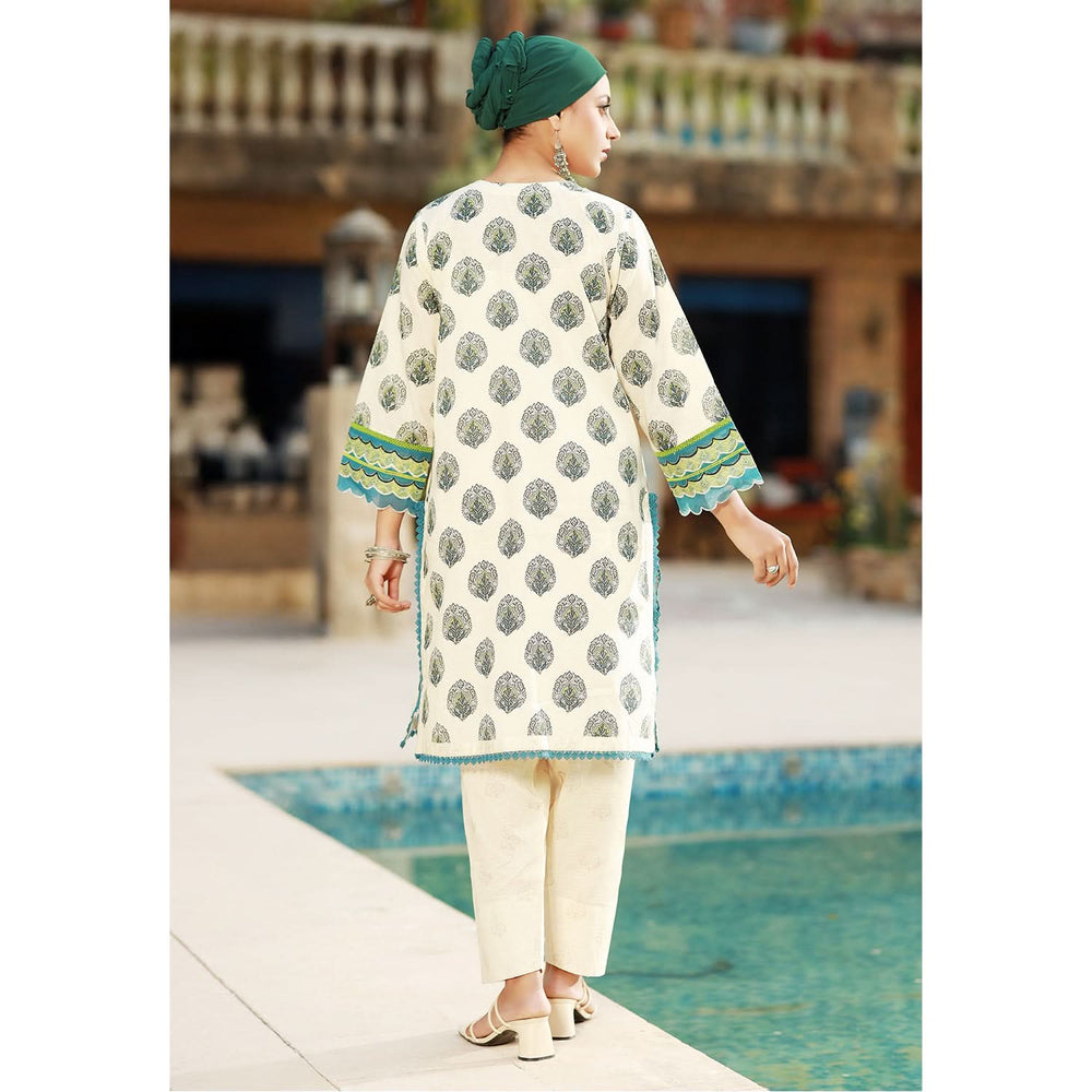 Eminent Printed Doriya Lawn Unstitched 2Pcs Suit - 27, Women, 2Pcs Shalwar Suit, Eminent, Chase Value