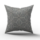 Jacquard Cushion - Grey, Cushions & Pillows, Chase Value, Chase Value