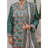 VS-ANMOL Cottle Printed Embroidered Unstitched 3pcs Suit With Embroidered Dupatta - 260, Women, 3Pcs Shalwar Suit, VS Textile, Chase Value