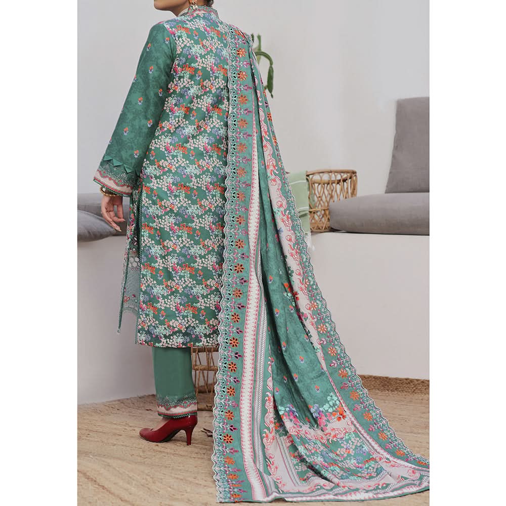VS-ANMOL Cottle Printed Embroidered Unstitched 3pcs Suit With Embroidered Dupatta - 260, Women, 3Pcs Shalwar Suit, VS Textile, Chase Value