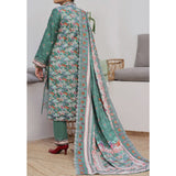 VS-ANMOL Cottle Printed Embroidered Unstitched 3pcs Suit With Embroidered Dupatta - 260, Women, 3Pcs Shalwar Suit, VS Textile, Chase Value