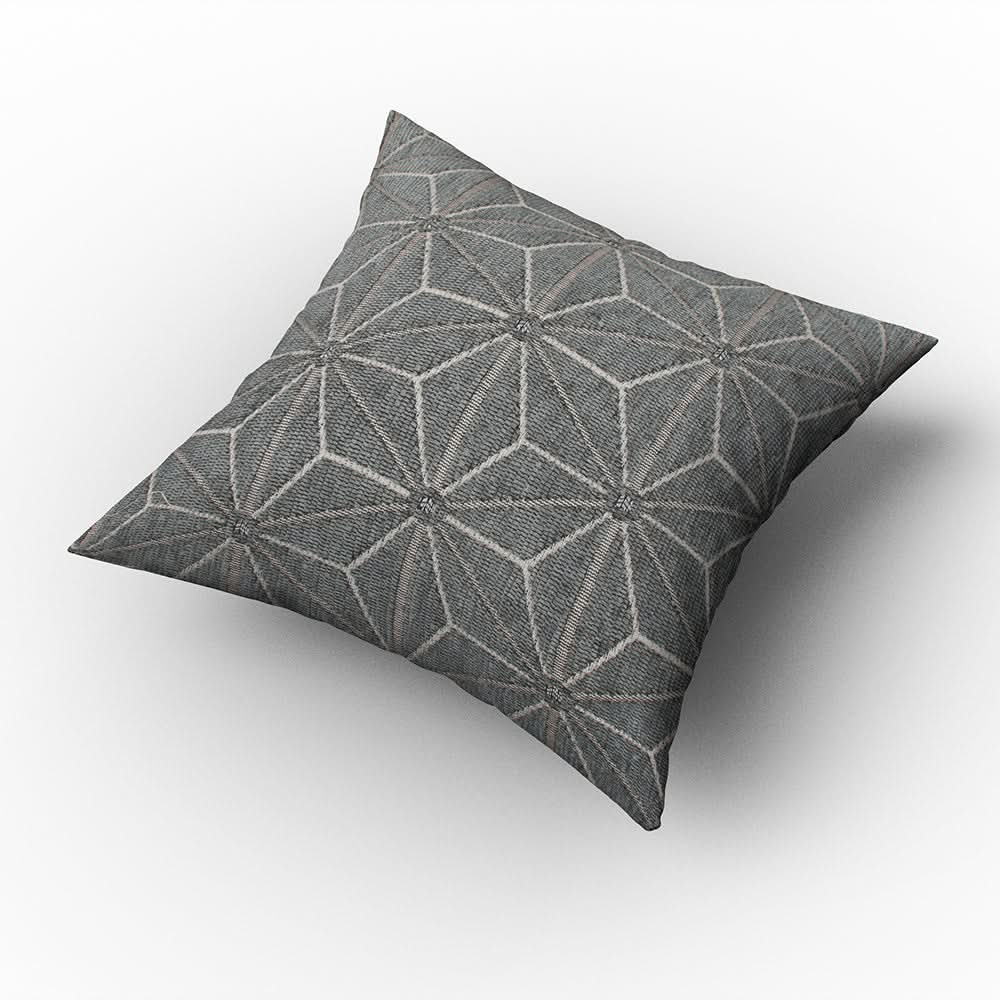 Jacquard Cushion - Grey, Cushions & Pillows, Chase Value, Chase Value