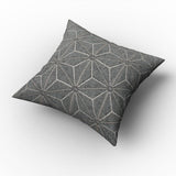 Jacquard Cushion - Grey, Cushions & Pillows, Chase Value, Chase Value
