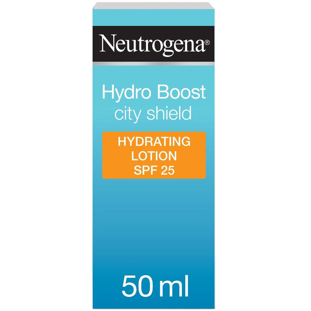 Neutrogena Hydro Boost City Shield Hydratineautrogena Lotion, Spf 25, 50ml, Creams & Lotions, Neutrogena, Chase Value