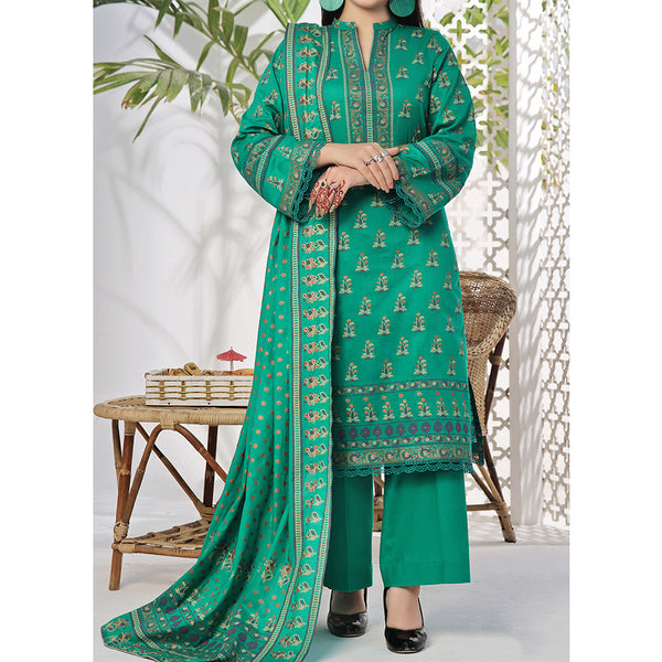 VS Daman Printed Lawn Suit Unstitched 3Pcs V-2 - 913 - B, Women, 3Pcs Shalwar Suit, VS Textile, Chase Value