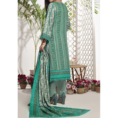 VS Daman Printed Lawn Suit Unstitched 3Pcs V-2 - 914 - B, Women, 3Pcs Shalwar Suit, VS Textile, Chase Value