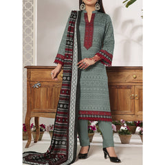 VS Daman Printed Lawn Suit Unstitched 3Pcs V-2 - 916 - A, Women, 3Pcs Shalwar Suit, VS Textile, Chase Value