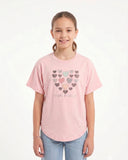 Valuables Girls' Half Sleeve Printed T-Shirt
