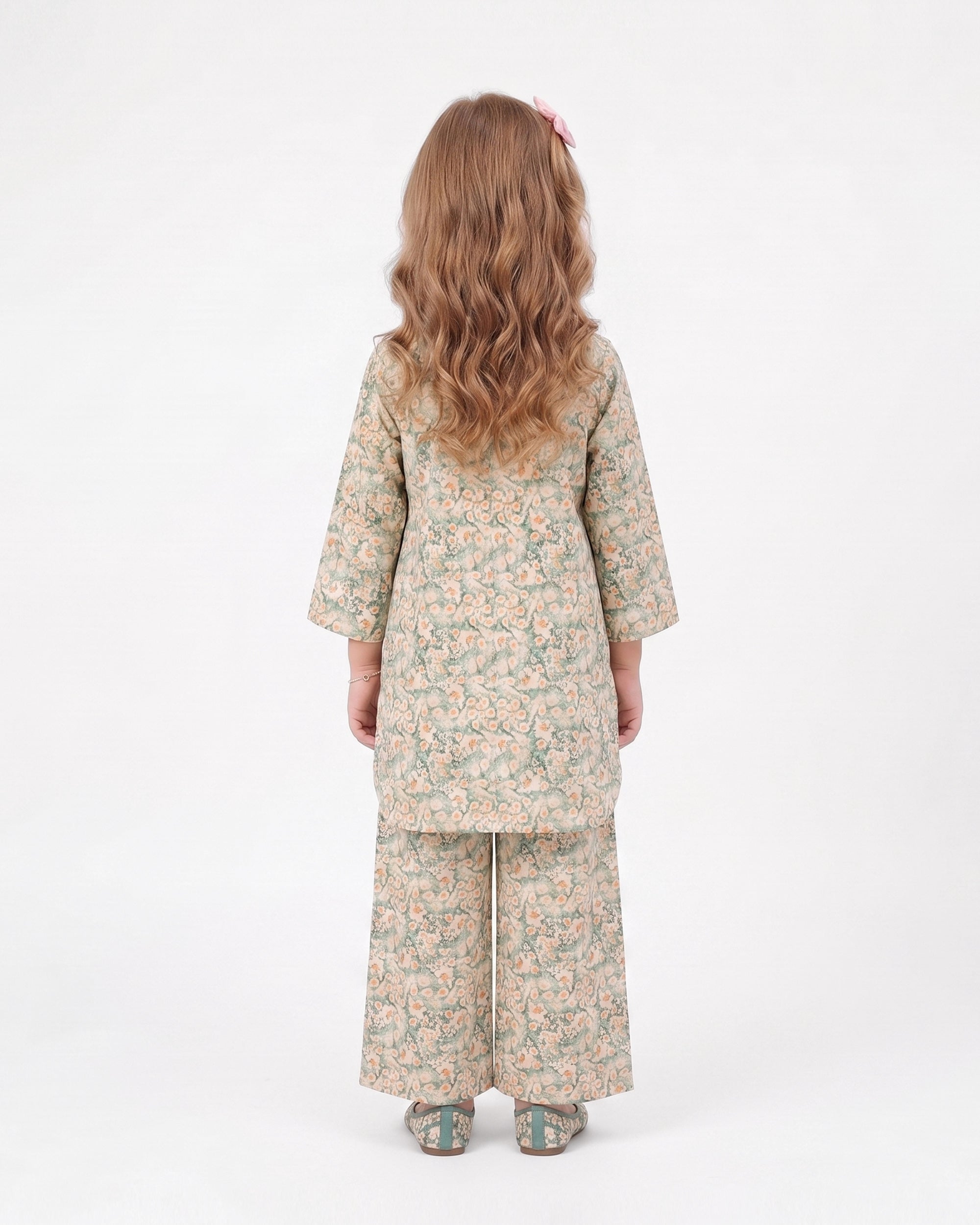 Eminent Girls' Fusion Printed 2Pc Suit