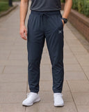 Eminent Men's Nylon Lycra Trouser - Navy Blue