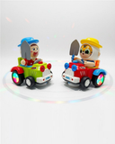 Battery Operated Car Face Changing With Light And Music