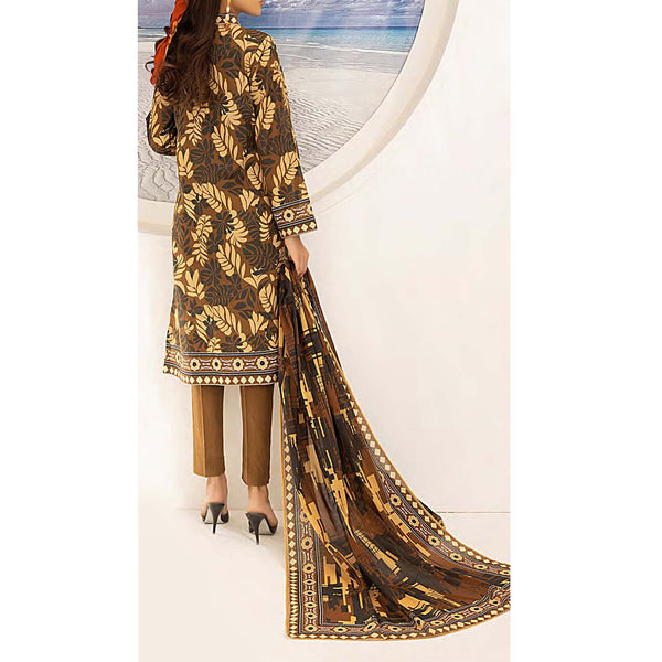 SANA & SARA ESHAAL By Salitex Lawn Printed Unstitched 3Pcs Suit - 77