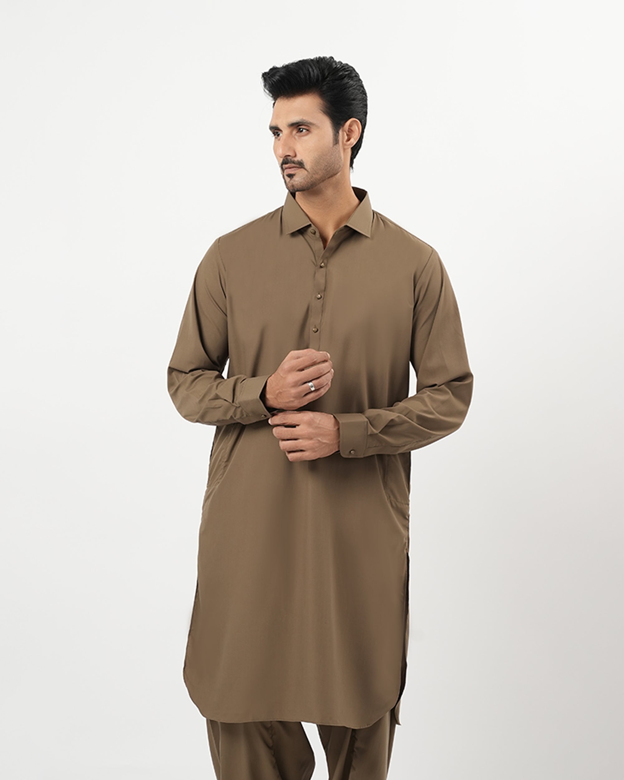 Eminent Men's Plain Shalwar Kameez