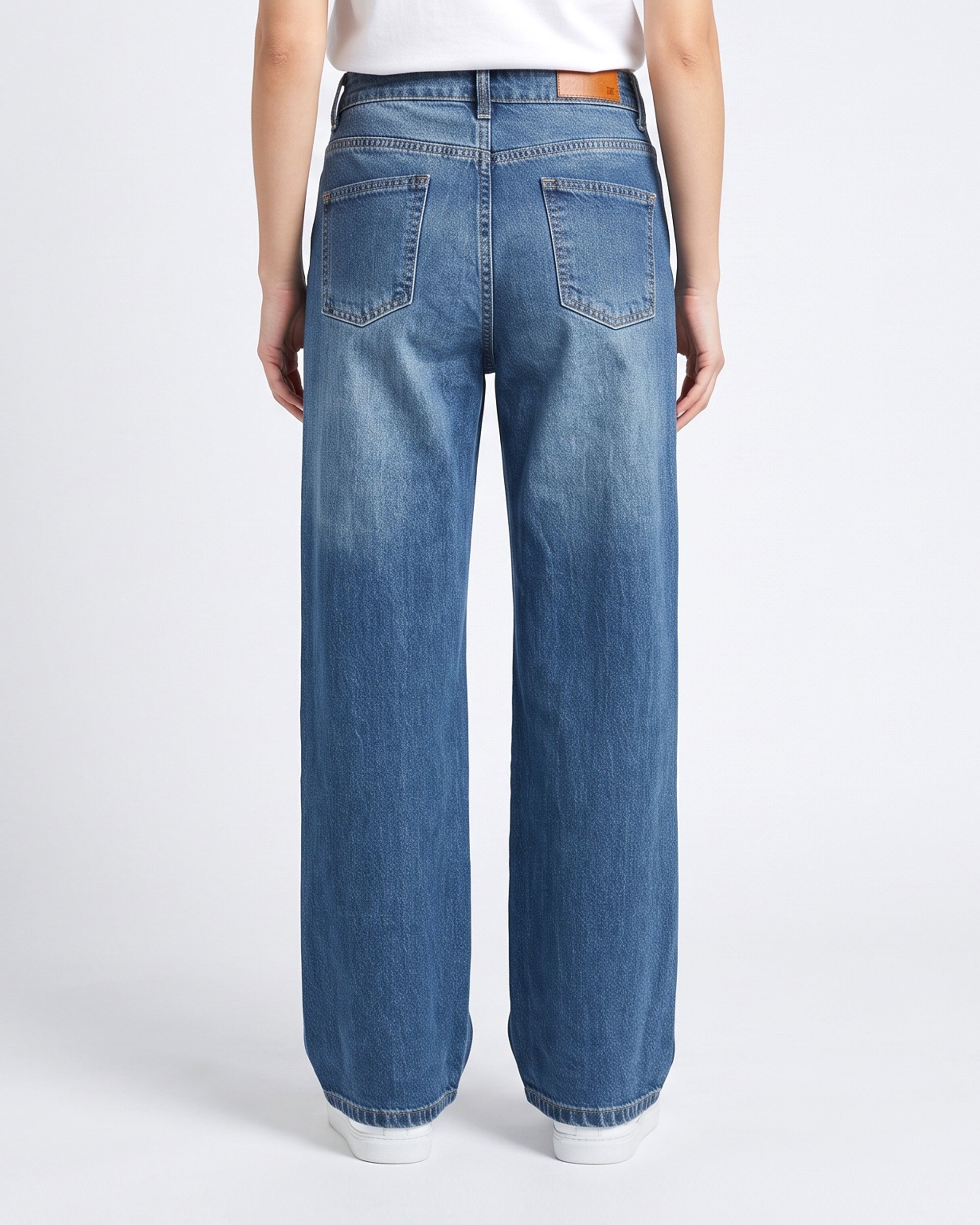 Eminent Women's Woven Denim Pants