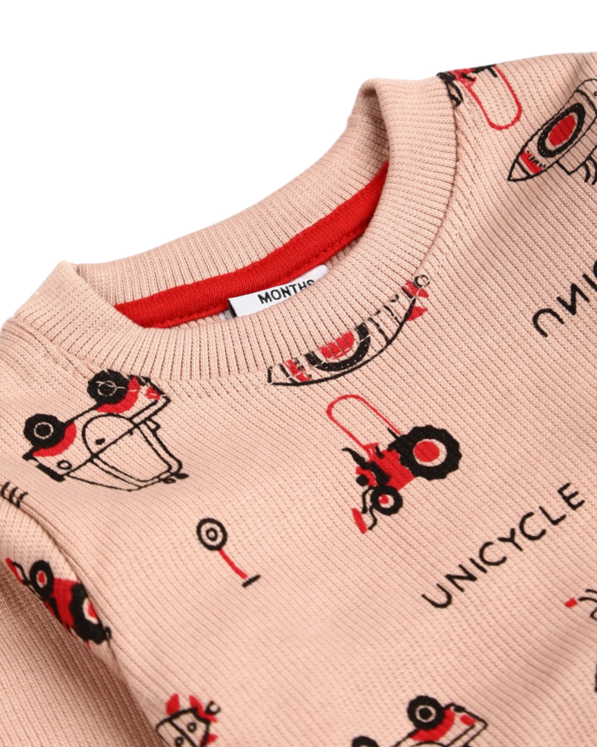 Valuables Newborn Boys Full Sleeves T-Shirt