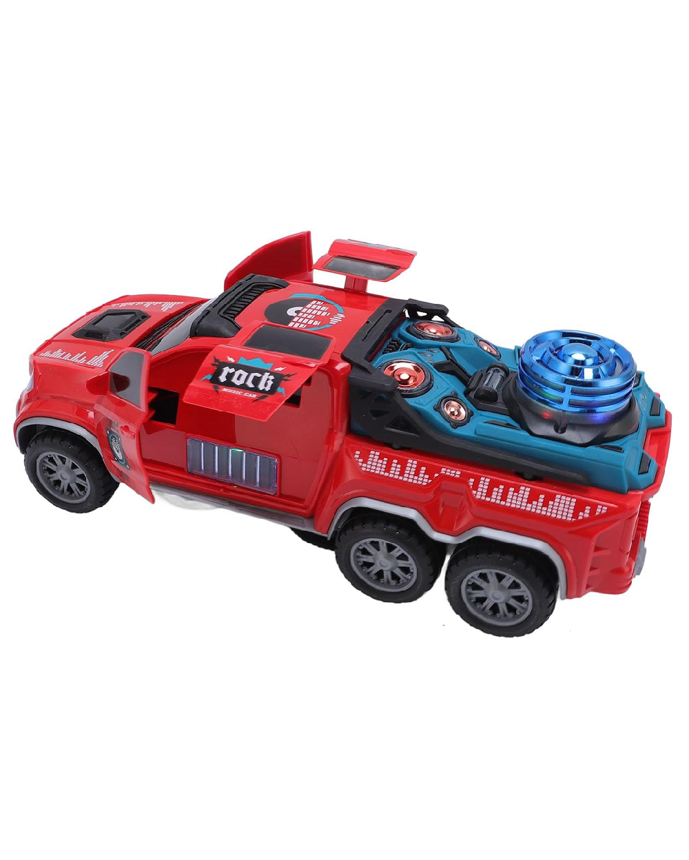 Battery Operated Rotating Jeep With Light And Music