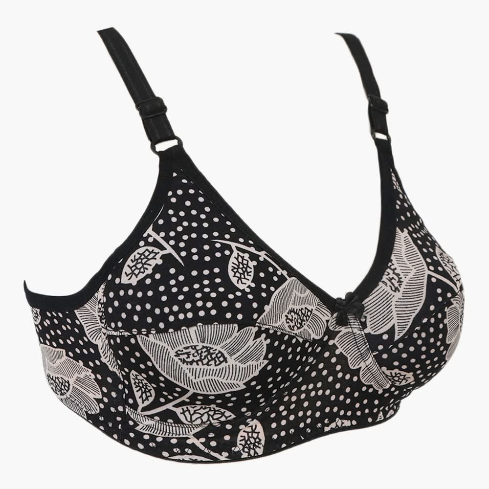 Women's Printed Foam Bra - Peach, Women Bras, Chase Value, Chase Value