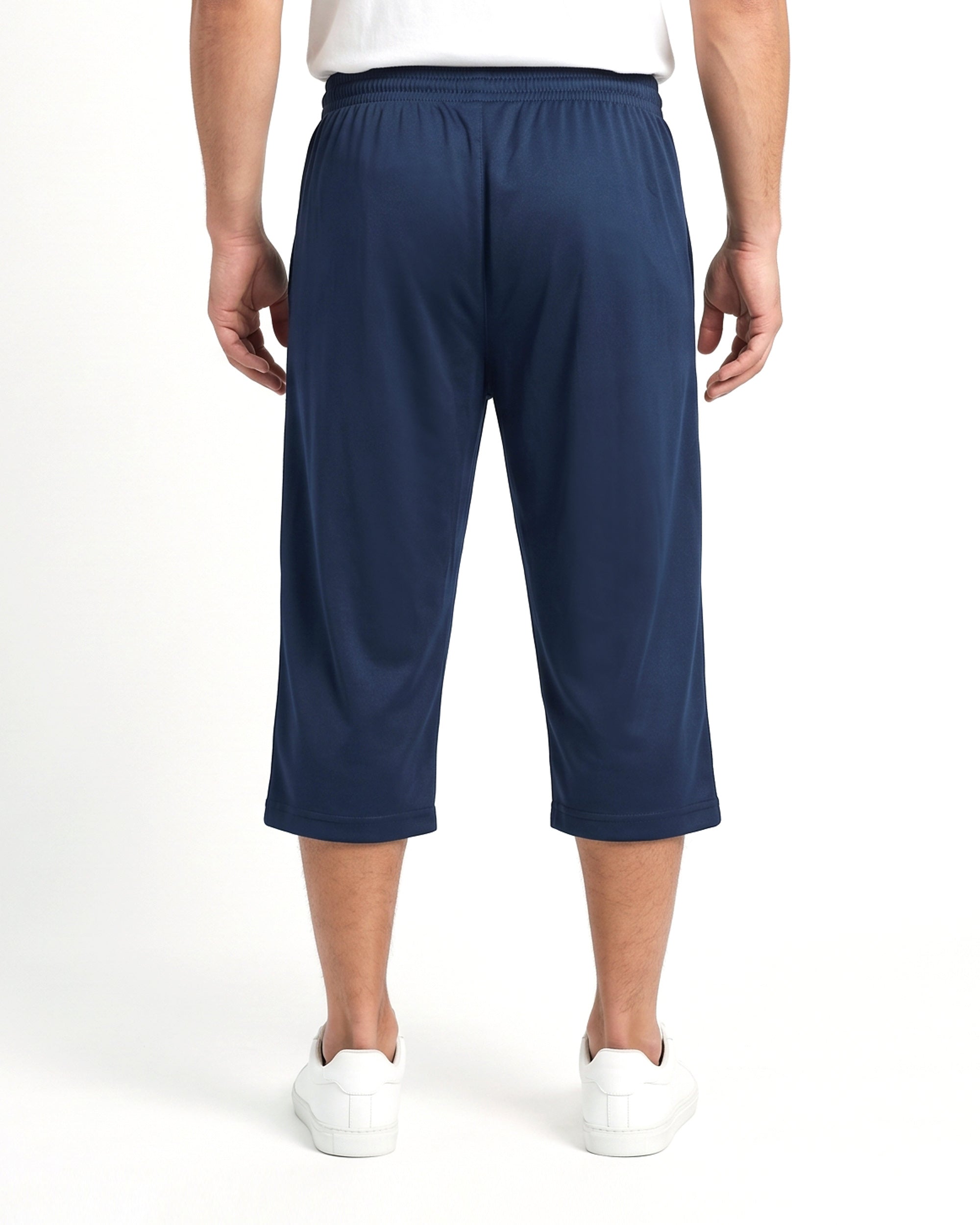 Men's Plain Three Quarter Shorts