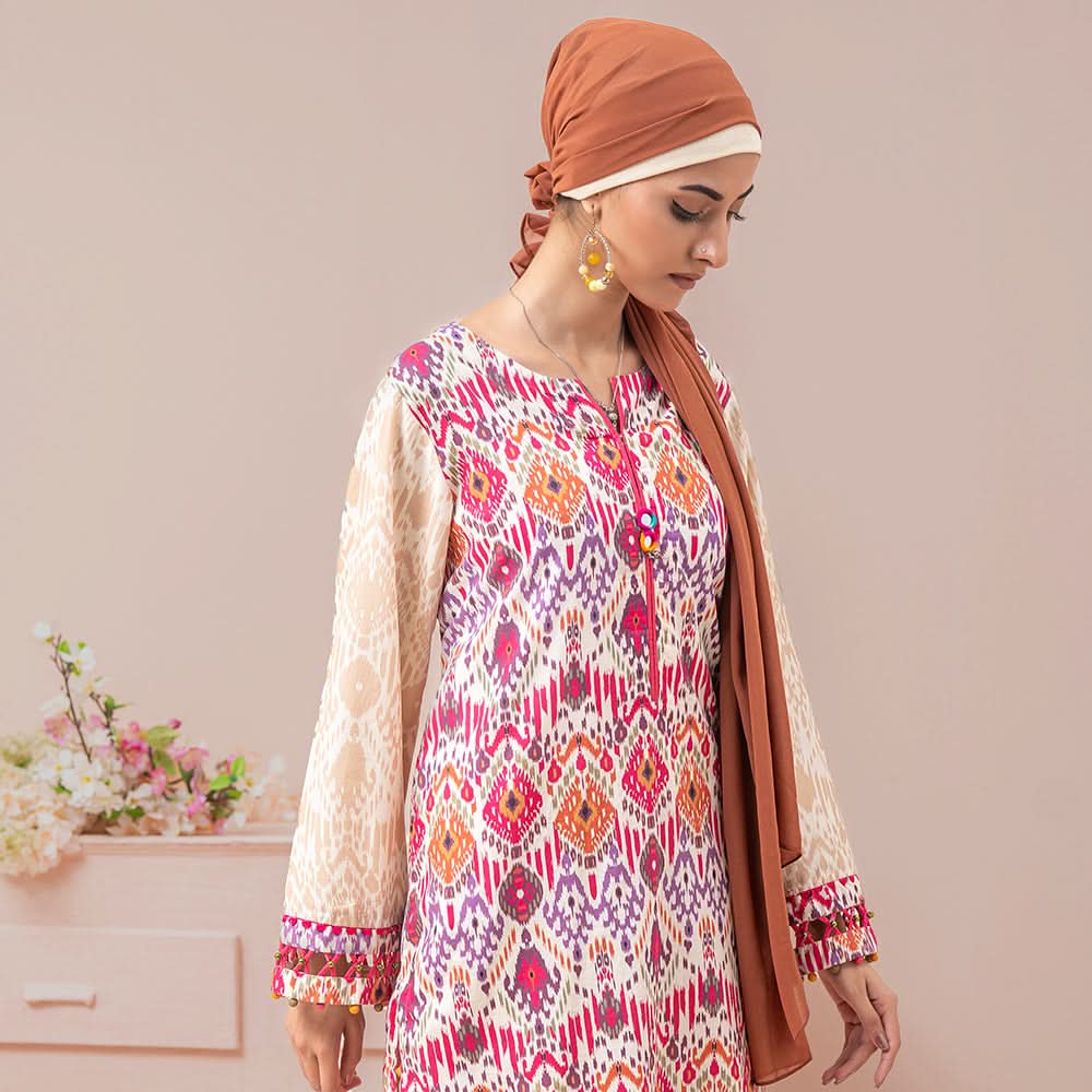 Eminent Women's Digital Printed Lawn Unstitched Kurti, Women, Unstitched Kurti, Eminent, Chase Value