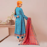 Eminent Embroidered Lawn Digital Printed 3 Piece Suit - S24LPE3P01, Women, Unstitched Kurti, Eminent, Chase Value