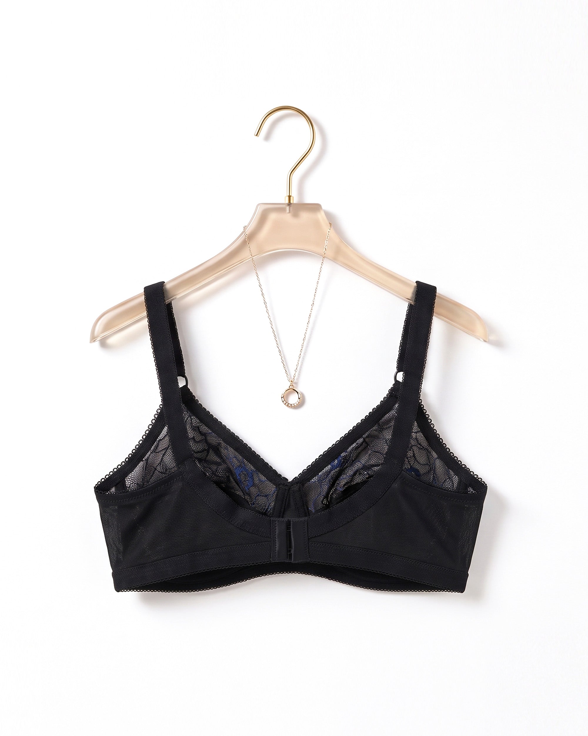 Bebelle - X-Over Trendy, Soft Lace Unpadded Crossover Bra