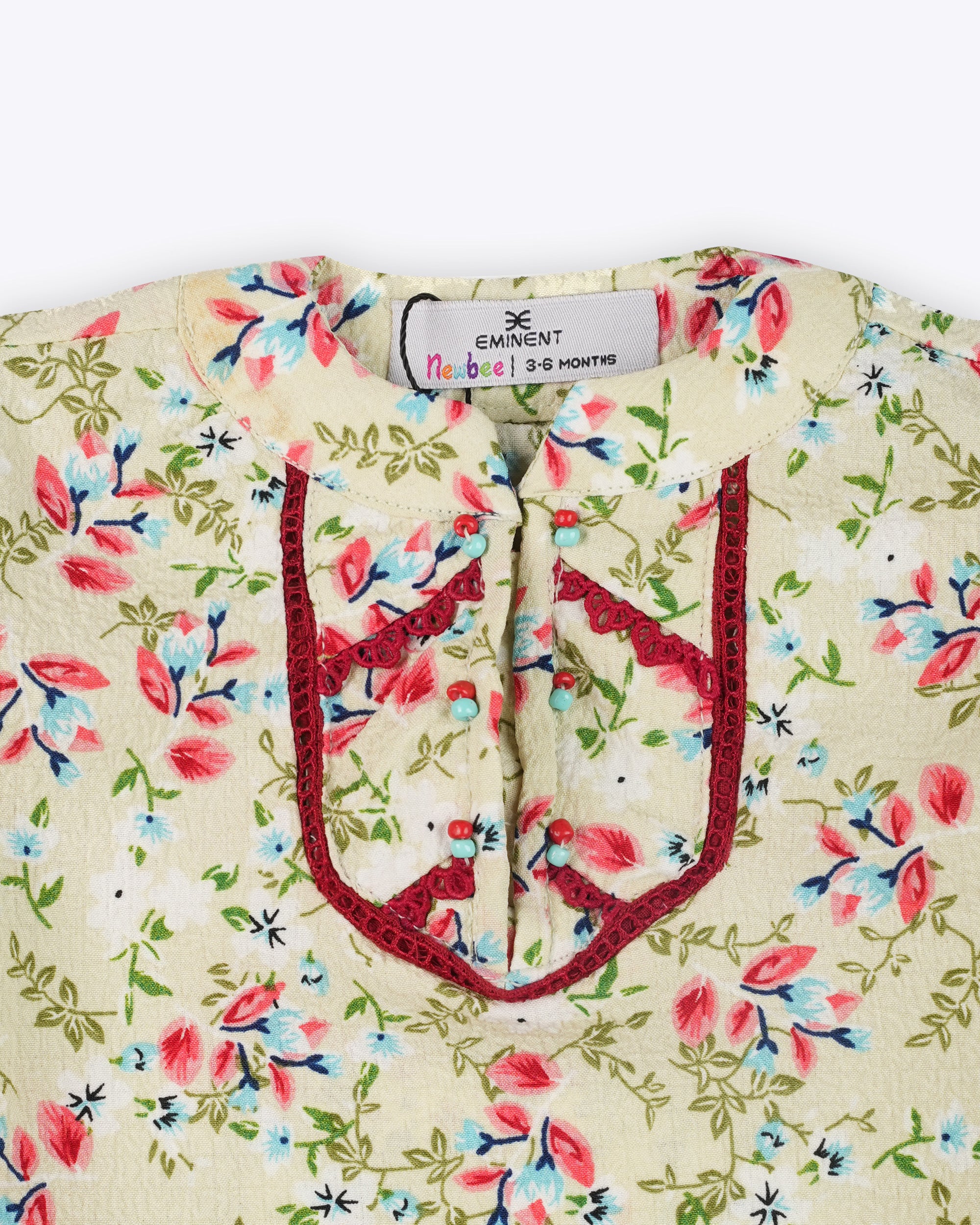 Eminent Newborn Girls' Essentials Printed 2Pc Suit