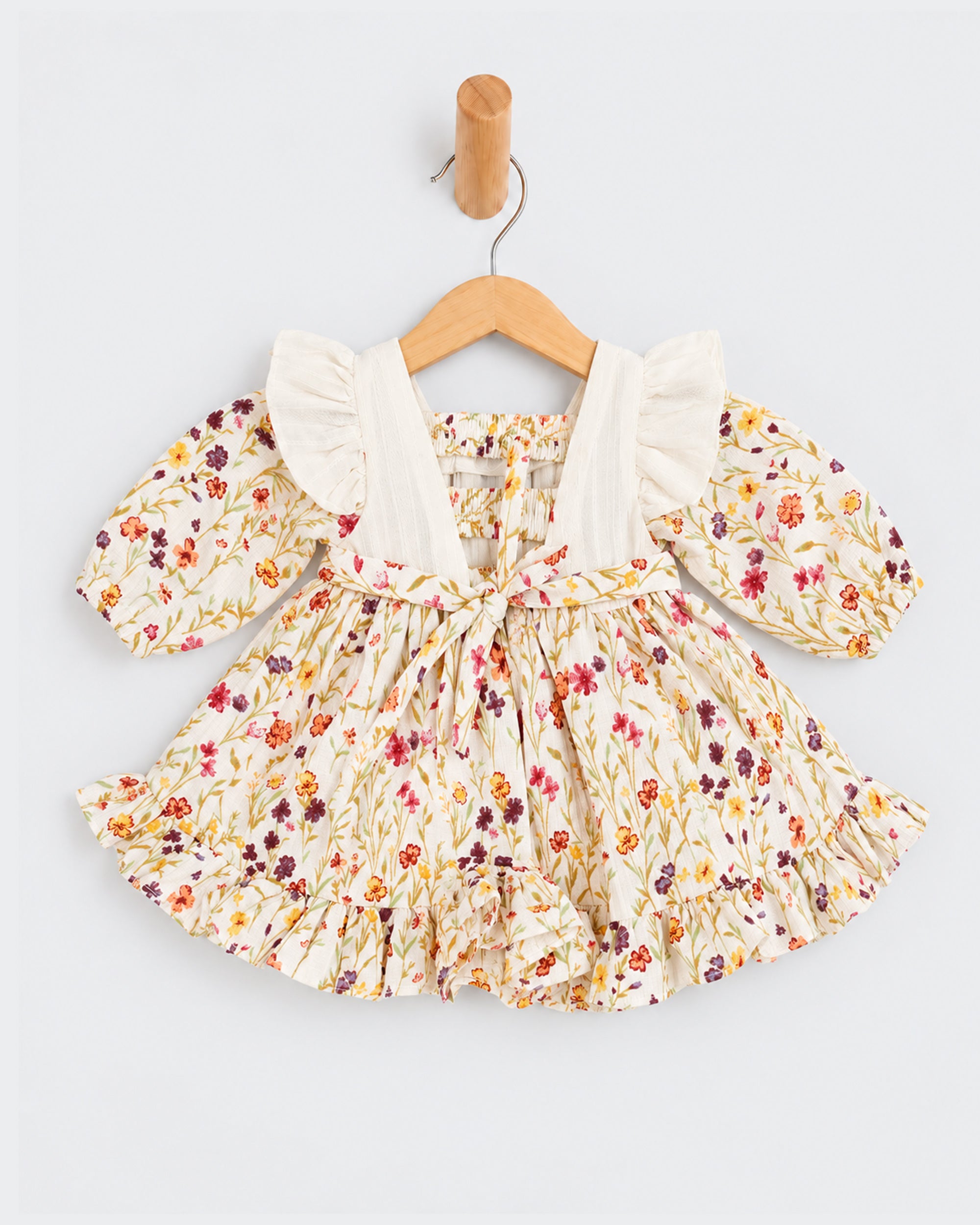 Eminent Newborn Girls Casual Printed Frock
