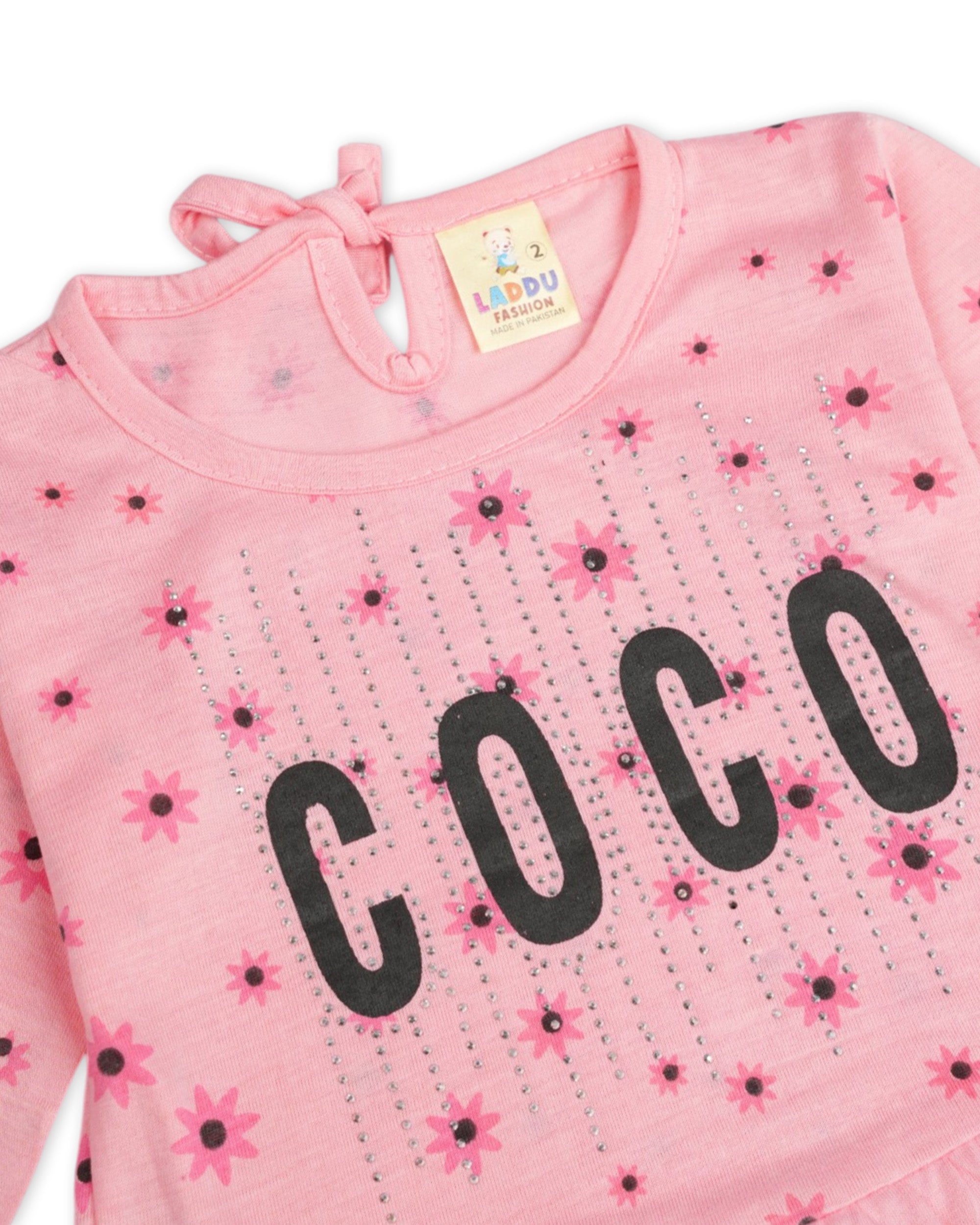 Newborn Girls Full Sleeves Suit