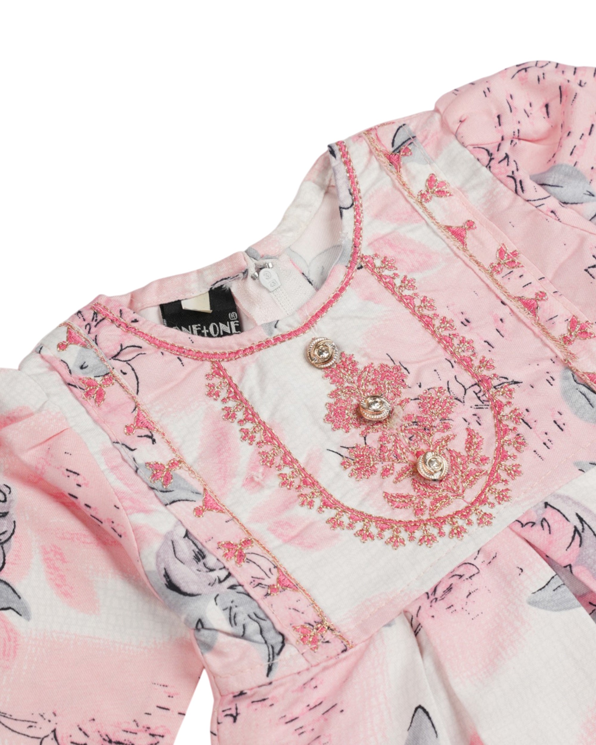 Newborn Girls 2 Pc Suit
