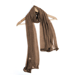 Women's Crinkle Plain Scarves - Multi Color